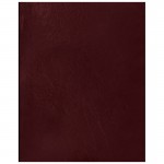 Тетрадь А4,  96л, клетка, скоба, бумвинил, бордовый (BG)