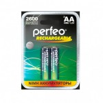 Аккумулятор AA 2600mAh, Ni-Mh, 1.2v (Perfeo) цена 1шт