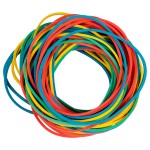 Банковская резинка d-60мм,10кг,ассорти (OfficeSpace)