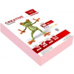 Бумага цветная А4 "Creative Pale", 80г/м2, розовый, 500л/п (Kris)