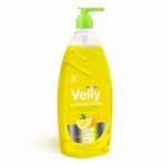 Средство для мытья посуды "Velly", 1000мл, лимон (Grass)