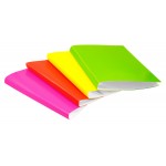 Папка с 10 файлами А4, "Double Neon", салатовый, 0,7мм (Бюрократ)