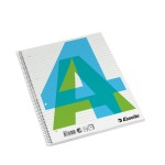 Блокнот А4, 70л, линейка, спираль, перфорация "College Pad" (Esselte)