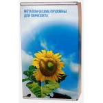 задвоен!Металлическая пружина для переплета d- 14.3, шаг 9:16, белый, 100шт/упак (Office Kit)