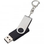 Флешка под нанесение логотипа  8Gb USB 2.0 "Twist", черный