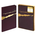 Ежедневник недатированный 146х211мм, бордовый, 120л, кожзам, кремовый блок (Escalada)