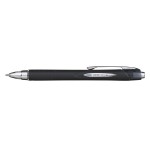 Ручка шариковая автоматическая "Jetstream 210", прорезиненный, 1мм, черный (UNI Mitsubishi pencil)