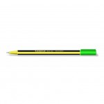 Ручка капиллярная одноразовая "Noris Pen", желтый, 0,3мм, зеленый (Staedtler)