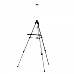 Мольберт-тренога напольный,155х94см, 01-под серебро, регулируемый, алюминий (Vista-Artista)