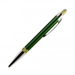 Ручка шариковая "Bali", алюминий, корпус-зеленый/салатовый, хром (Portobello)