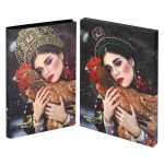 Ежедневник недатированный "ЗОЛОТОЙ ПЕТУШОК" 146х211мм, 120л, кремовый блок (Escalada)