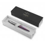 Ручка шариковая "Jotter Core K63 Victoria Violet CT", корпус-нерж.сталь, хром, в коробке (Parker)