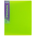 Папка с  60 файлами А4, "Prisma neon", карман, лайм, 0,7мм (Expert Complete)
