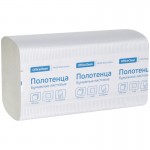 Полотенца бумажные V(ZZ)-сложение "Professional", 1-сл, H3, 250л/уп, 21х21,6см (OfficeClean)