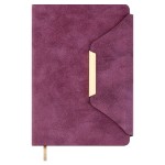 Ежедневник недатированный 146х211мм, бордовый, кожзам,160л, кремовый блок, клапан (Escalada)