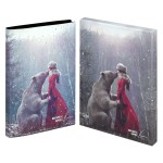 Ежедневник недатированный "МАША И МЕДВЕДЬ" 146х211мм, 120л, кремовый блок (Escalada)