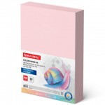 Бумага цветная А4 "Пастель", розовый, 80г/м2, 500л/п (Brauberg)