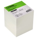 Блок бумаги для записей 80х80х80мм, белый, непроклеенный, белизна 92% (Стамм)