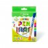 Фломастеры 20 цветов, "Color Pen", двухсторонние, смываемые (Yalong)