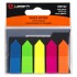 Закладки-стрелки клейкие 12х42мм, 5 цветов по 25л, пластик (Lamark)