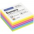 Бумага для заметок с клейким краем 76х 76мм, 400л/шт, интенсив, 7 цветов (OfficeSpace)