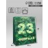 Пакет ламинированный "23 февраля", 40х49х19см (UPAK LAND)