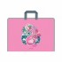 Папка на молнии с ручками A3 "Rose Flamingo", пластик, цветной (Erich Krause)