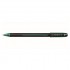 Ручка шариковая "Jetstream 101", прорезиненный, 0,7мм, зеленый (UNI Mitsubishi pencil)