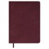 Ежедневник недатированный 146х211мм, бордовый, 160л, кожзам, белый блок (Escalada)