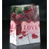 Пакет ламинированный "Love", 12х15х5см