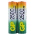 Аккумулятор AA 2500mAh, Ni-Mh, 1.2v (GP)