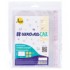 Обложка универсальная, 250х400мм, 70 мкм, клейкий край, прозрачный,5шт/упак (Лео)