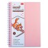 Тетрадь А5, 60л, клетка,мягкая скоба, пластик "Kawaii notebook", розовый (Полином)
