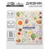 Дневник "Школьные атрибуты", 1-11 кл., гибкая обложка, глянцевая ламинация, 40 листов(Calligrata)