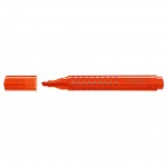 Маркер-текстовыделитель "Grip", клиновидный наконечник, оранжевый, 1-2-5мм (Faber-Castell)