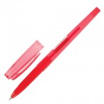 Ручка шариковая "Super Grip G", прозрачный, масляная, резиновый упор, 0,7мм, красный (Pilot)