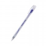 Ручка гелевая "DG2020", тонированный, 0,5мм, синий (Delta by Axent)