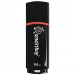 Флешка 64Gb USB 2.0 "Crown", черный (SmartBuy)