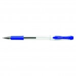 Ручка гелевая "Enite Gel", прозрачный, резиновый упор, 0,5мм, синий (Avantre)