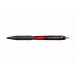 Ручка шариковая автоматическая "Jetstream 101", резинов. упор, 0,7мм, красный(UNI Mitsubishi pencil)