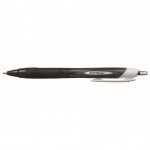 Ручка шариковая автоматическая "Jetstream 150S", резиновый упор, 1мм, черный (UNI Mitsubishi pencil)