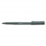 Ручка-роллер одноразовая "II Micro 104", 0,5мм, черный (UNI Mitsubishi pencil)