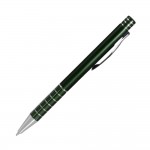 Ручка шариковая "Scotland", алюминий, корпус-зеленый мат.лак, хром (Portobello)