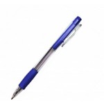Ручка шариковая автоматическая "304", резиновый упор, 0,7мм, синий, одноразовая (Dolce Costo)