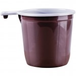 Чашка одноразовая для чая и кофе, 200мл, 50шт/уп, коричневый (OfficeClean)