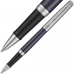 Ручка-роллер "Hemisphere La Collection Privee Saphir Nocturne", корпус-латунь, лак, хром (Waterman)