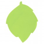 Бумага для заметок с клейким краем 70х70мм,  50л/шт,  "Листок", пастель зеленый (Axent)