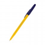 Ручка шариковая "Delta", оранжевый, 0,5мм, синий (Axent)