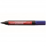 Маркер перманентный, пулевидный наконечник, синий, 1-3мм (UNI Mitsubishi pencil)
