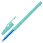 Ручка шариковая "Liner Pastel", бирюзовый корпус, 0,7мм, синий (Stabilo)